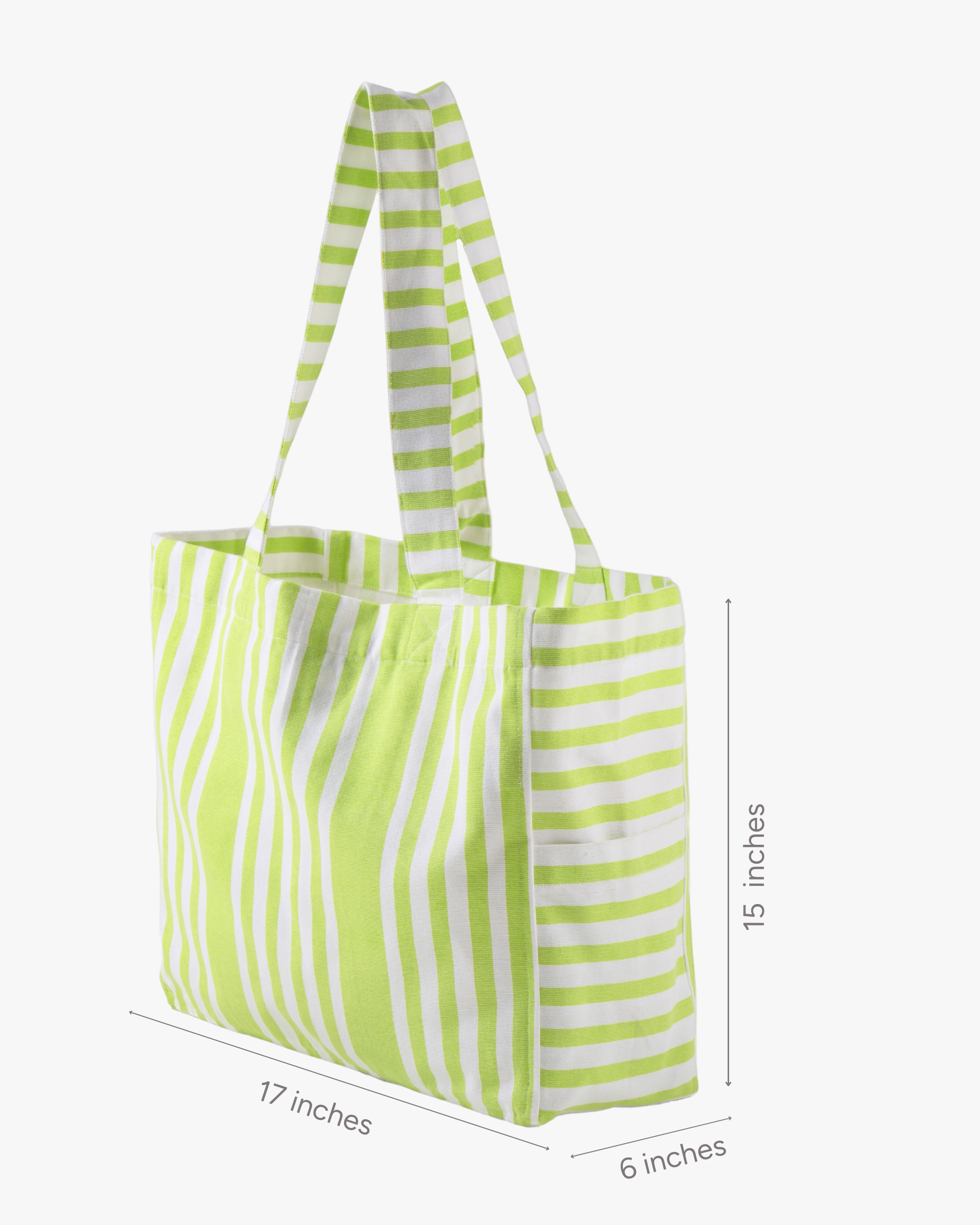 Carry-All Totes - Key Lime Splash
