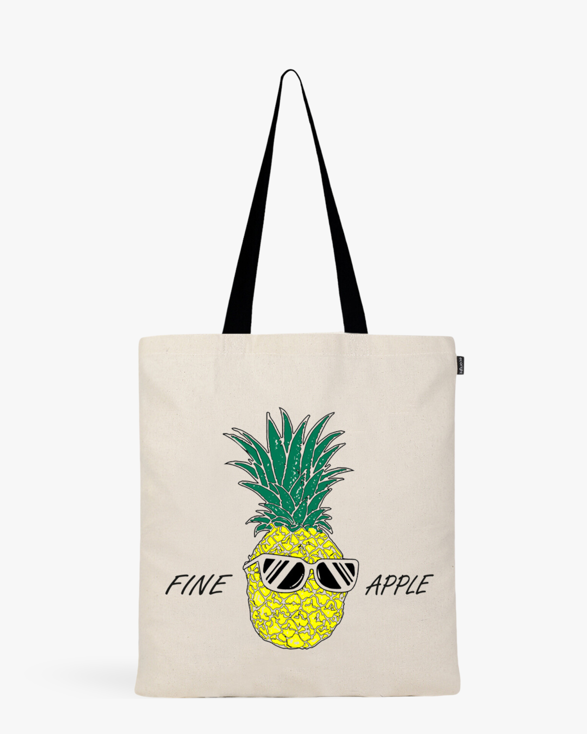 Cotton Tote Bag - FineApple (Natural)