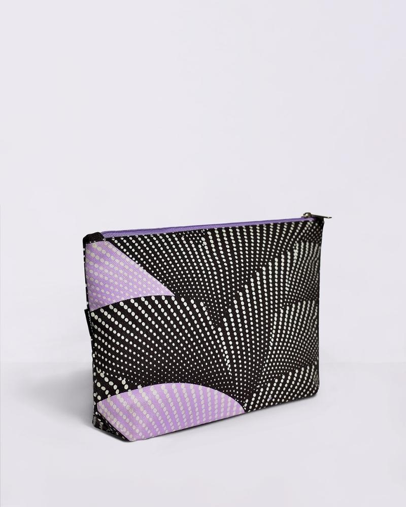 Cosmetic Pouch - Disco Leaves Ecoright