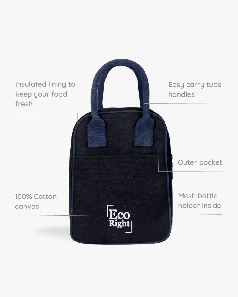 Lunch Bag - Black Ecoright