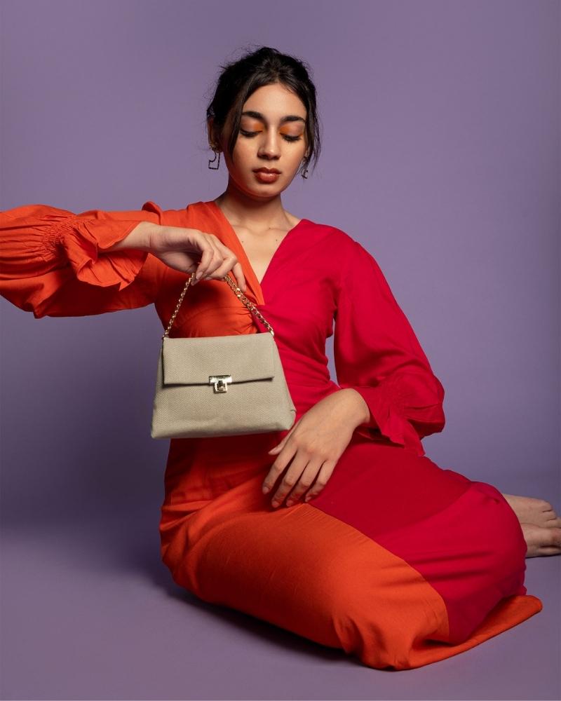 The Mini Bag - Smoky Quartz Ecoright