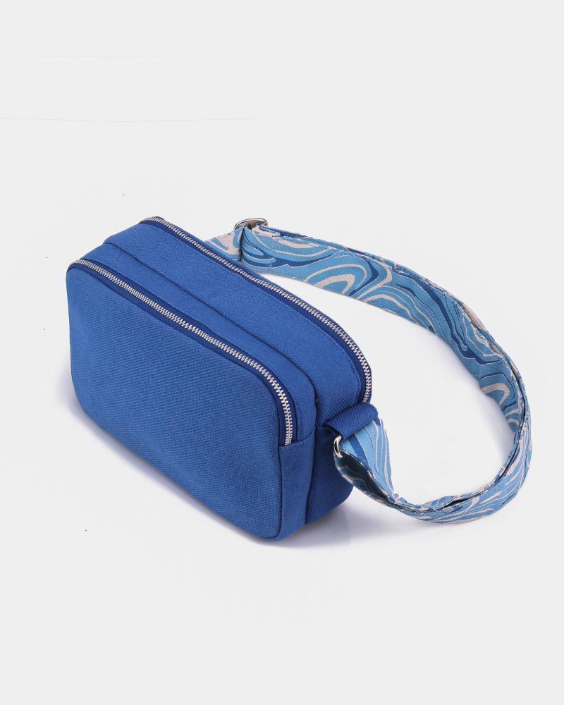 The Box Sling - Ocean Swirls