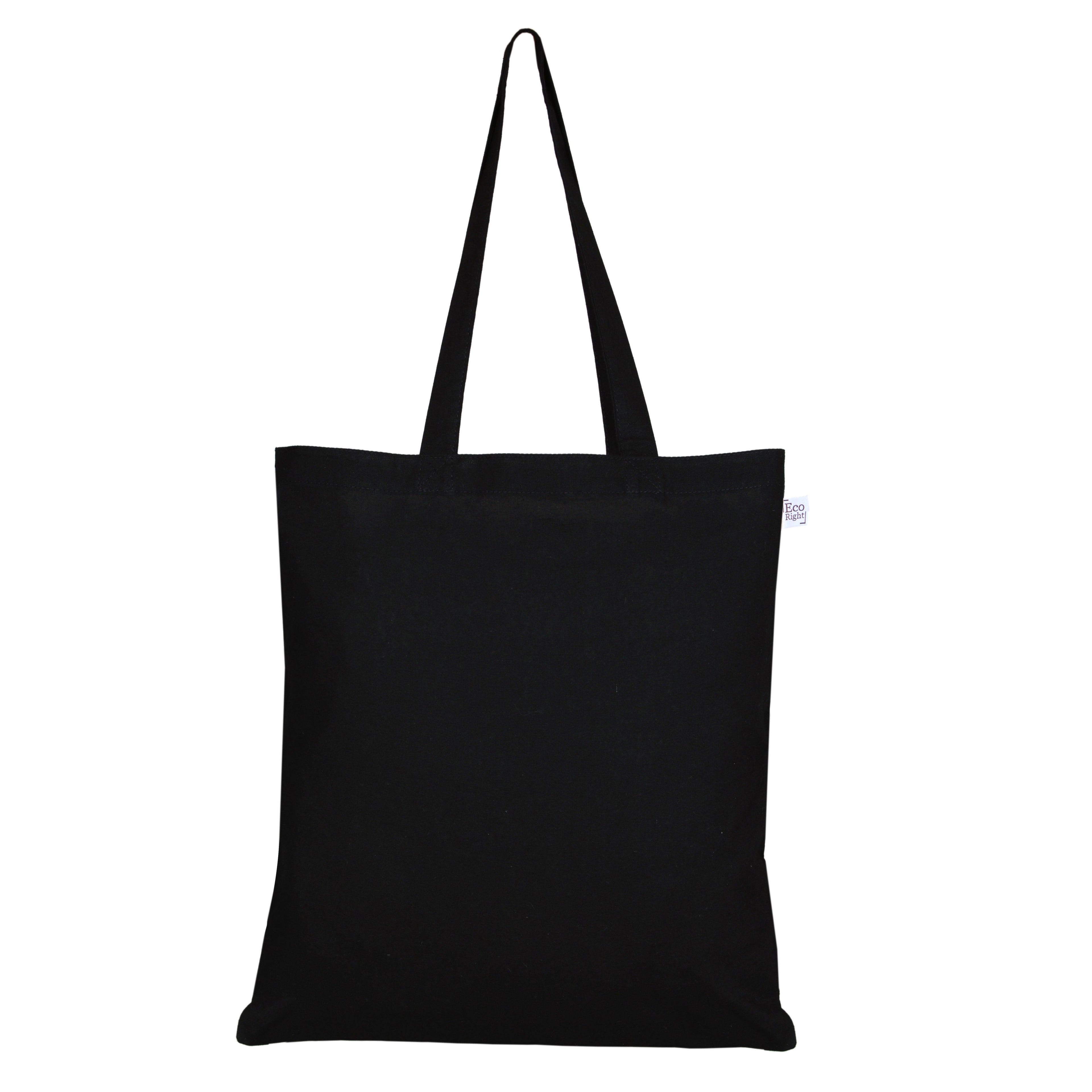 Cotton Tote Bag - Houston we have a problem (Black)