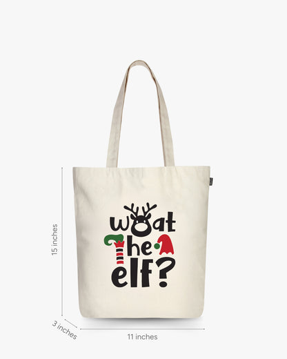 Zipper Tote Bag - Elfish