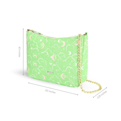 REGULAR SLING - Stars &amp; Moon (Green)