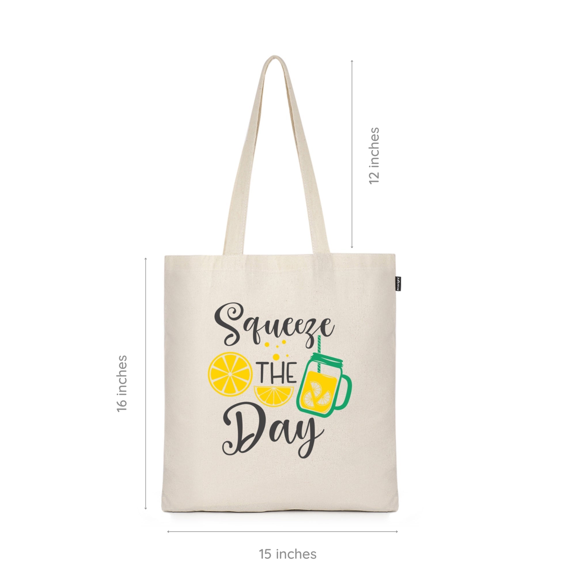SIMPLE TOTE BAG - Squeeze the Day