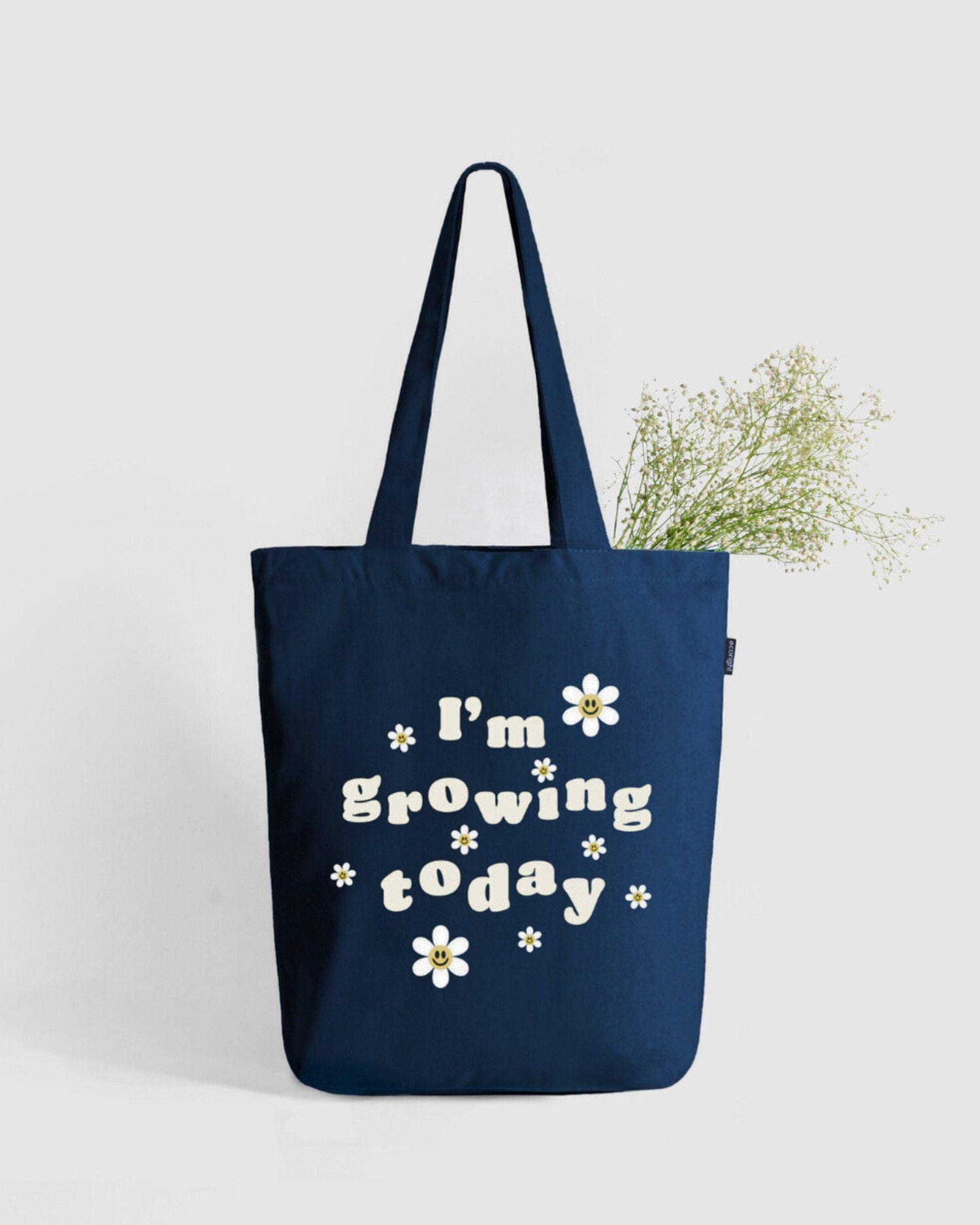 Zipper Tote Bag - Growing Wonder