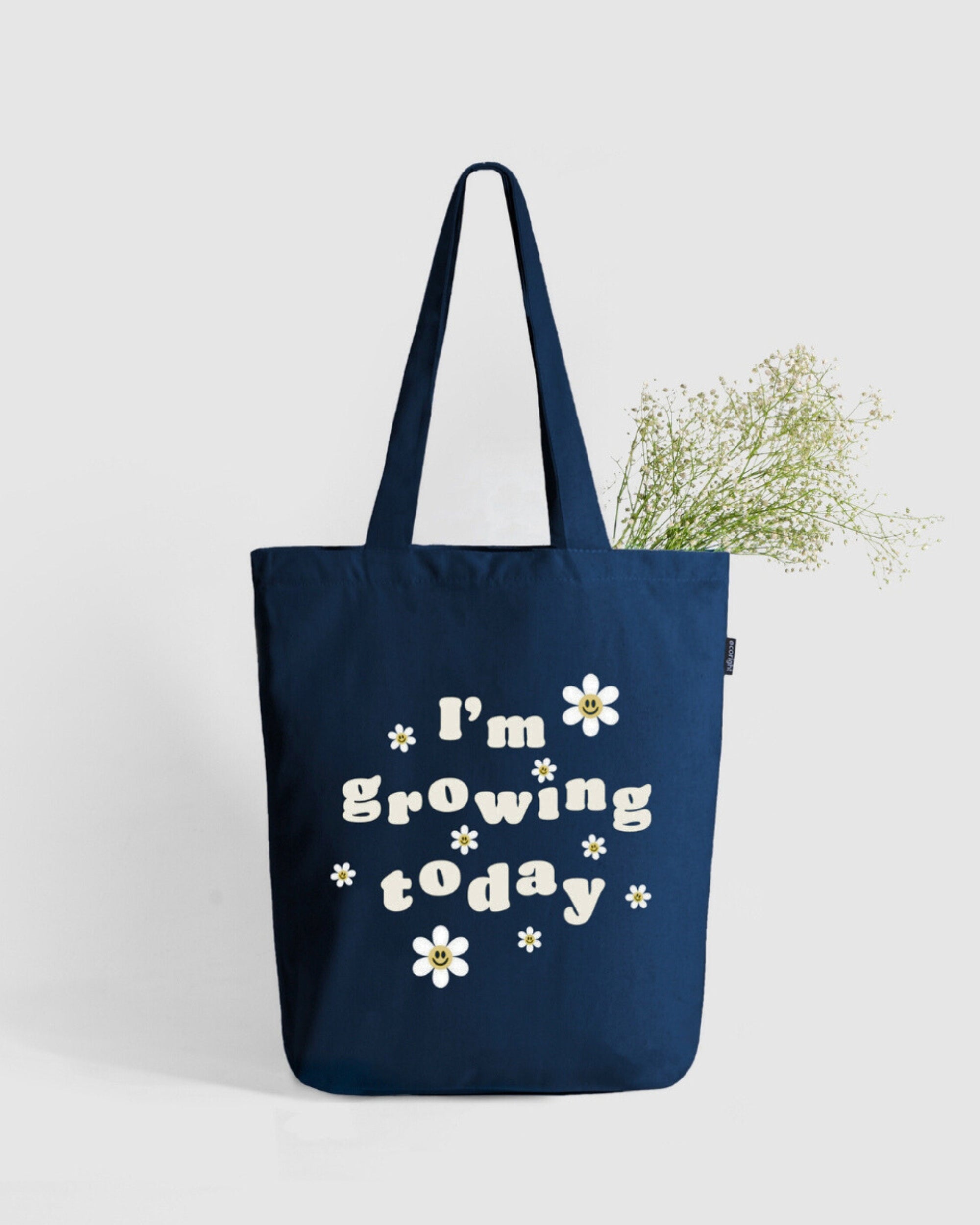 Zipper Tote Bag - Growing Wonder