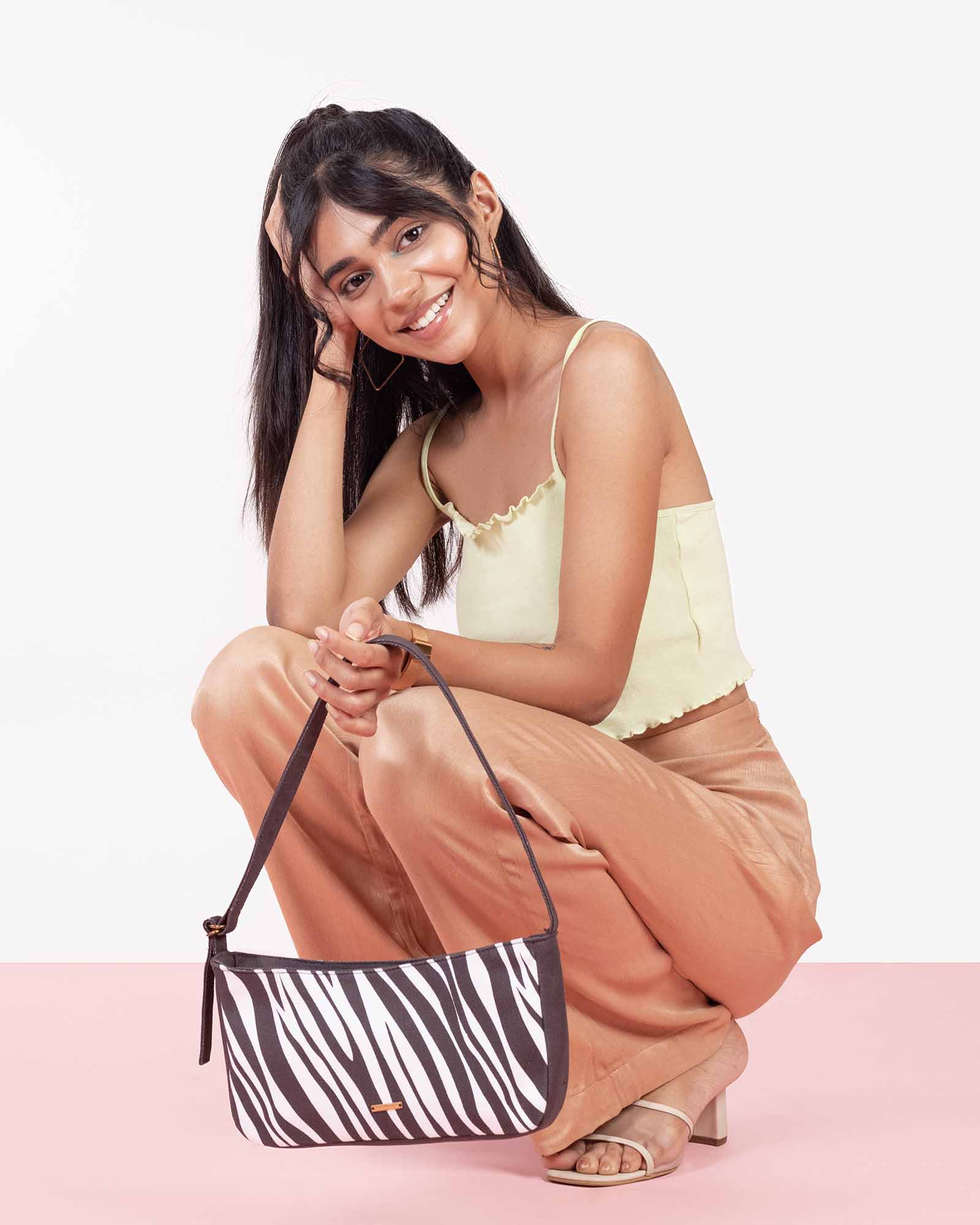 Baguette Bag - plain - Colt Stripes