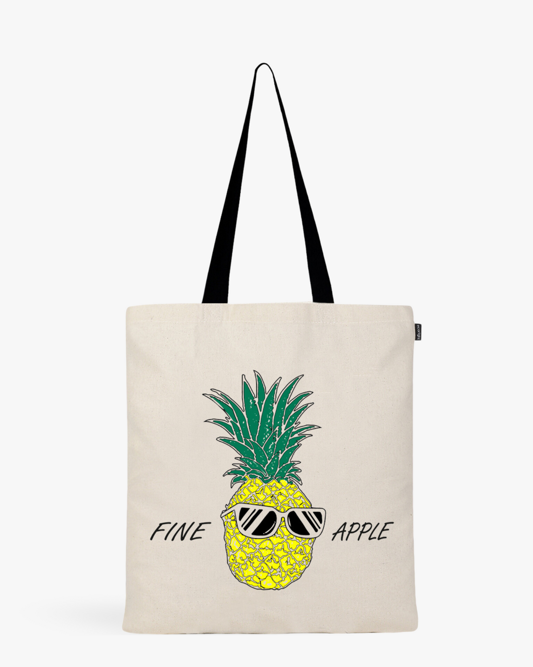 Cotton Tote Bag - FineApple (Natural)
