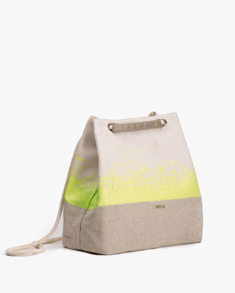 Convertible Backpack - Wild Grass is Greener Ecoright