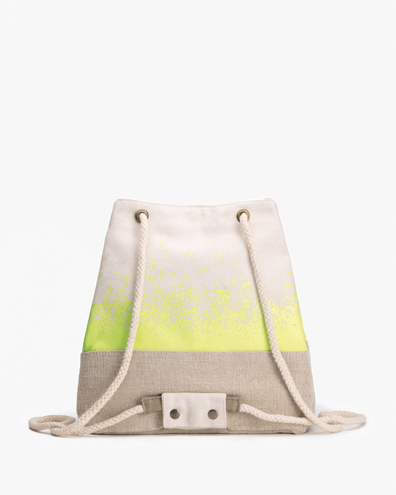 Convertible Backpack - Wild Grass is Greener Ecoright