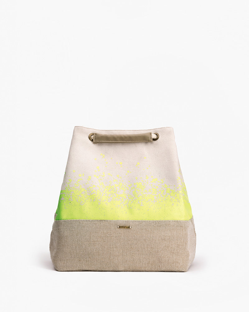 Convertible Backpack - Wild Grass is Greener Ecoright