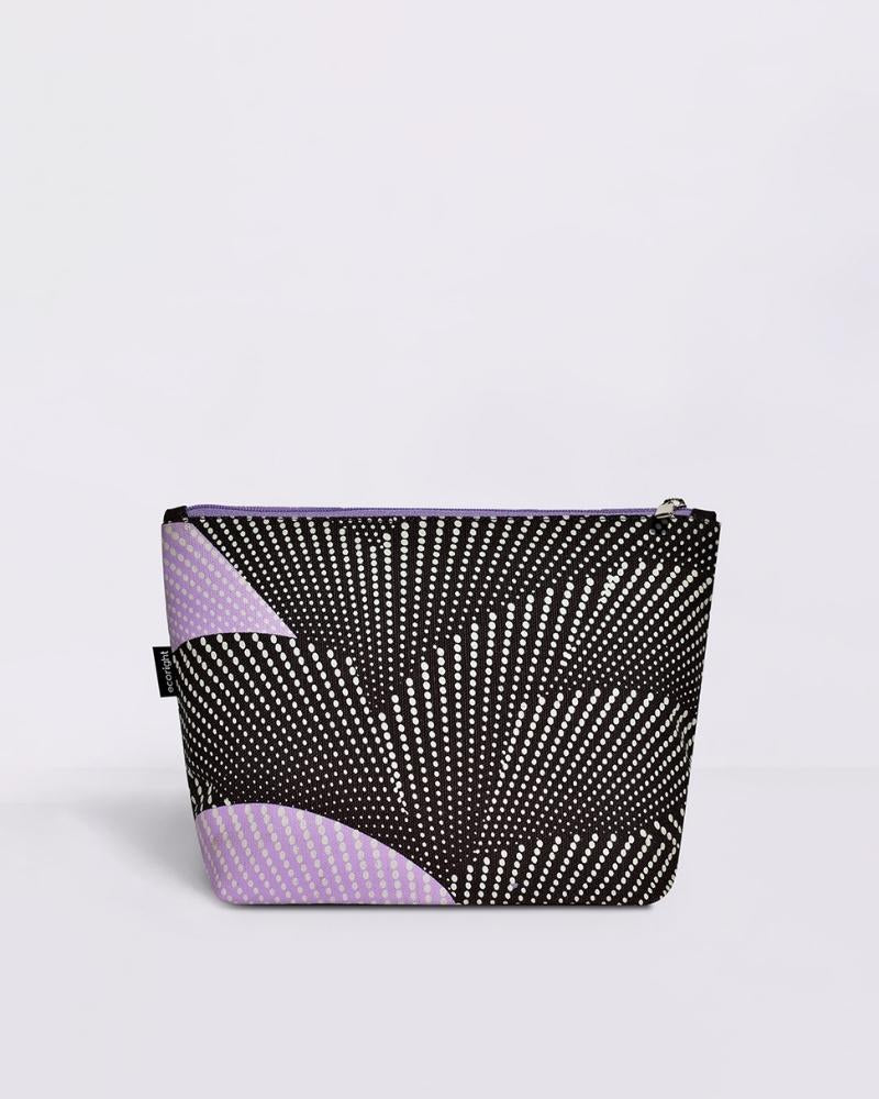 Cosmetic Pouch - Disco Leaves Ecoright