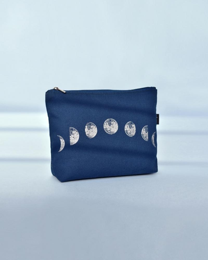 Cosmetic Pouch - Moonphasing Ecoright