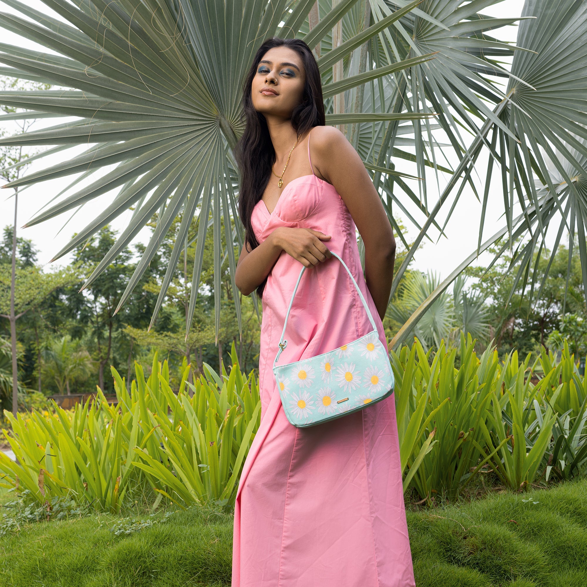 BAGUETTE BAG - PLAIN - MOODY DAISIES