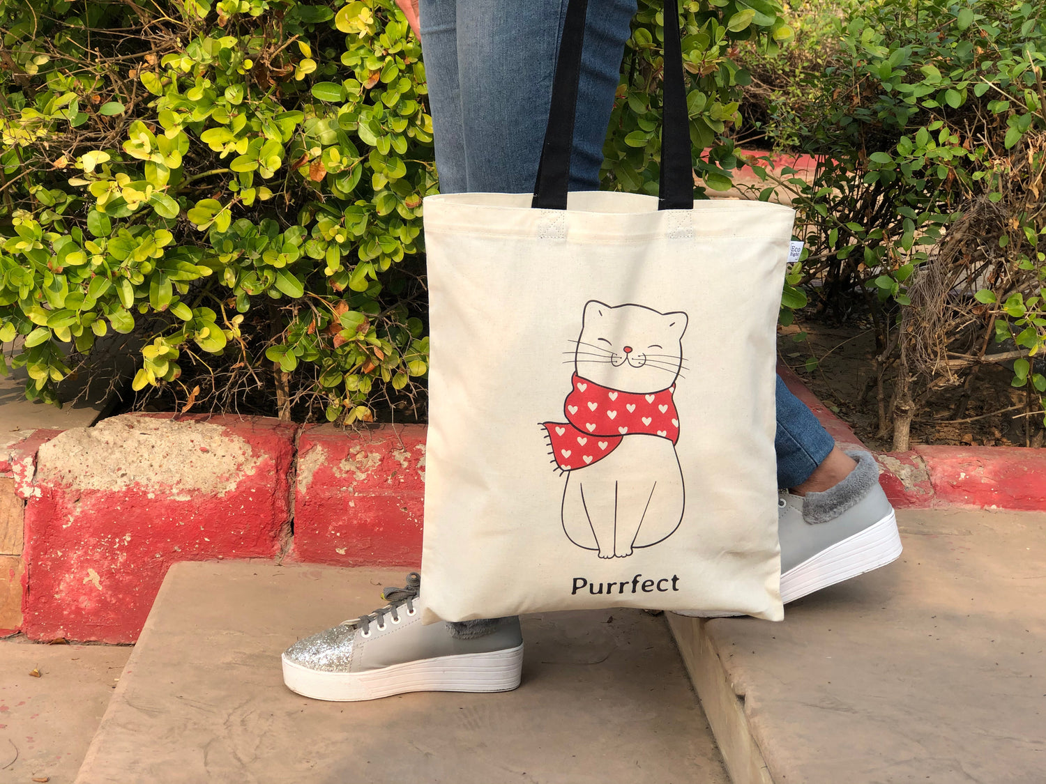 SIMPLE TOTE BAG - PURFECT- NATURAL