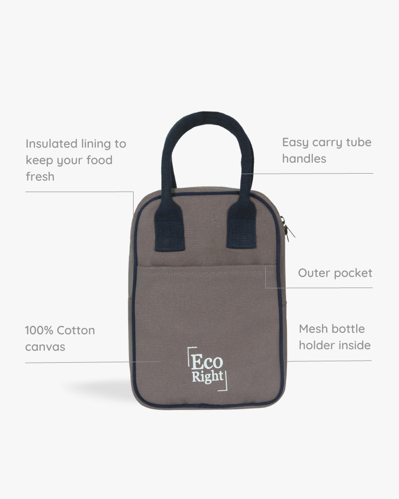 Lunch Bag - Grey Ecoright