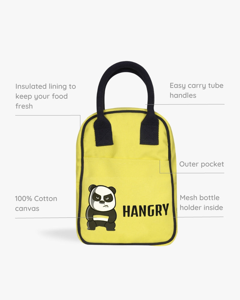 Lunch Bag - Hangry Panda Ecoright