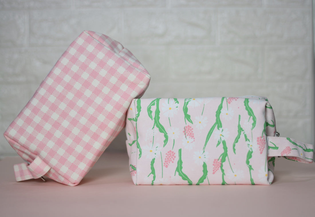 Travel Pouch - Gingham & Reverie