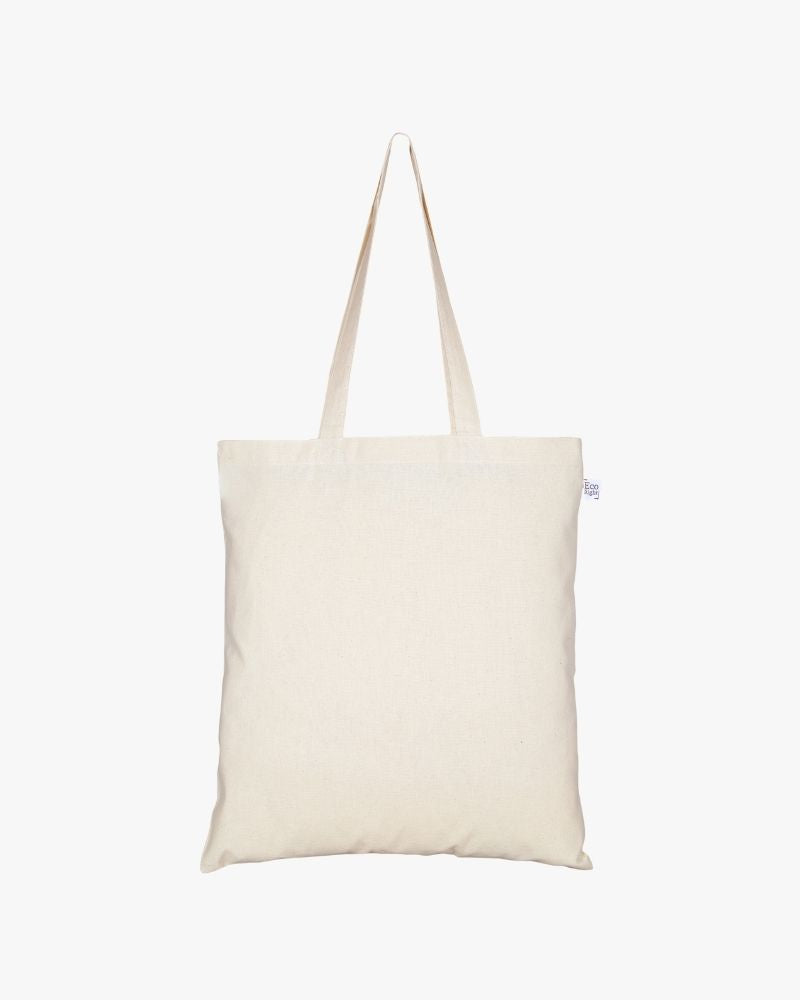 Plain Tote Bag Natural Pack of 4 Ecoright