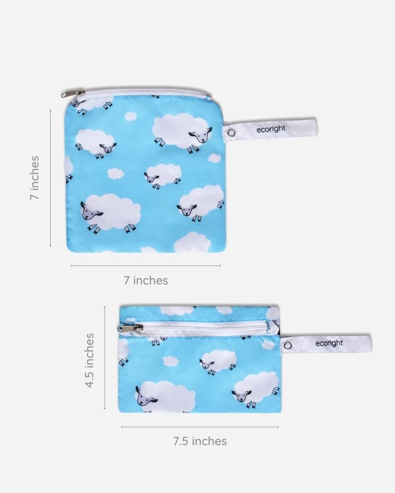 Snack Pouches - Floofy Sheep Ecoright