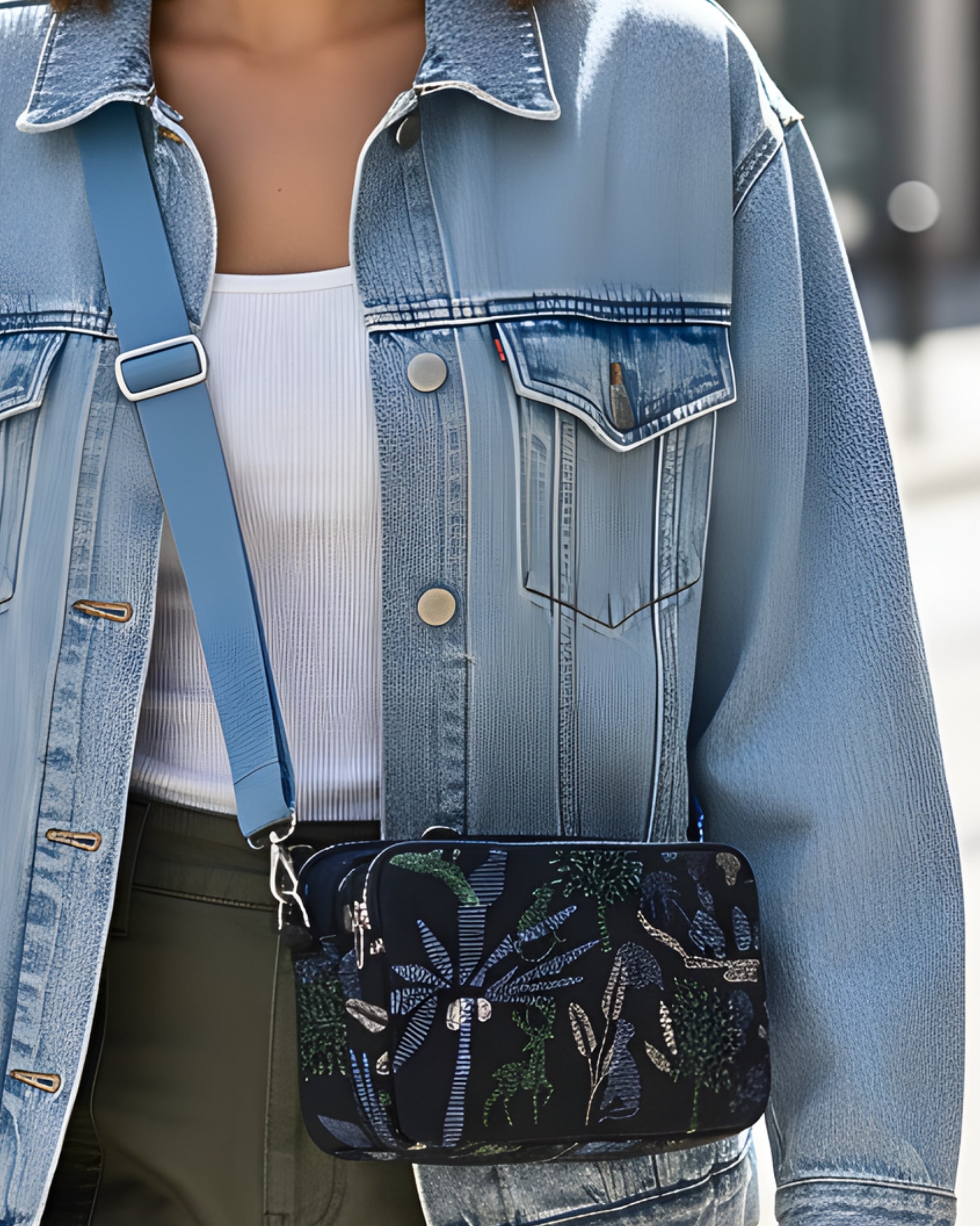 The Box Sling Bag - Urban Jungle