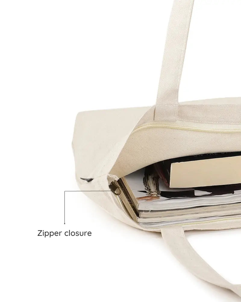 Zipper Tote Bag - FineApple Ecoright