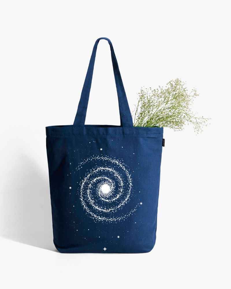 Zipper Tote Bag - The Milky way