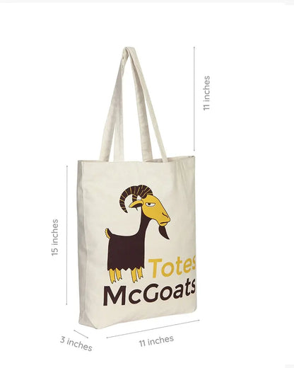 Zipper Tote Bag - Totes McGoats Ecoright