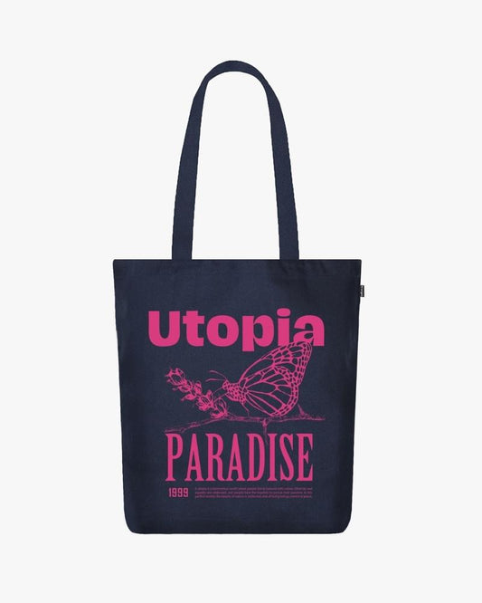 Zipper Tote Bag - Utopia Ecoright