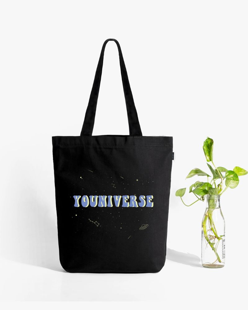 Zipper Tote Bag - Youniverse