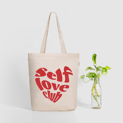 Zipper Tote Bag - Self Love