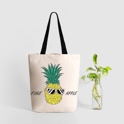 Zipper Tote Bag - FineApple