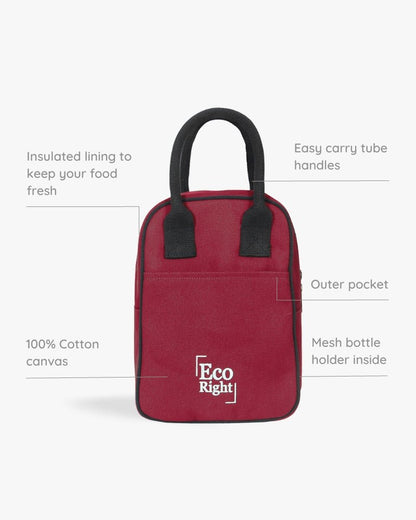 Maroon and Black - Ecoright