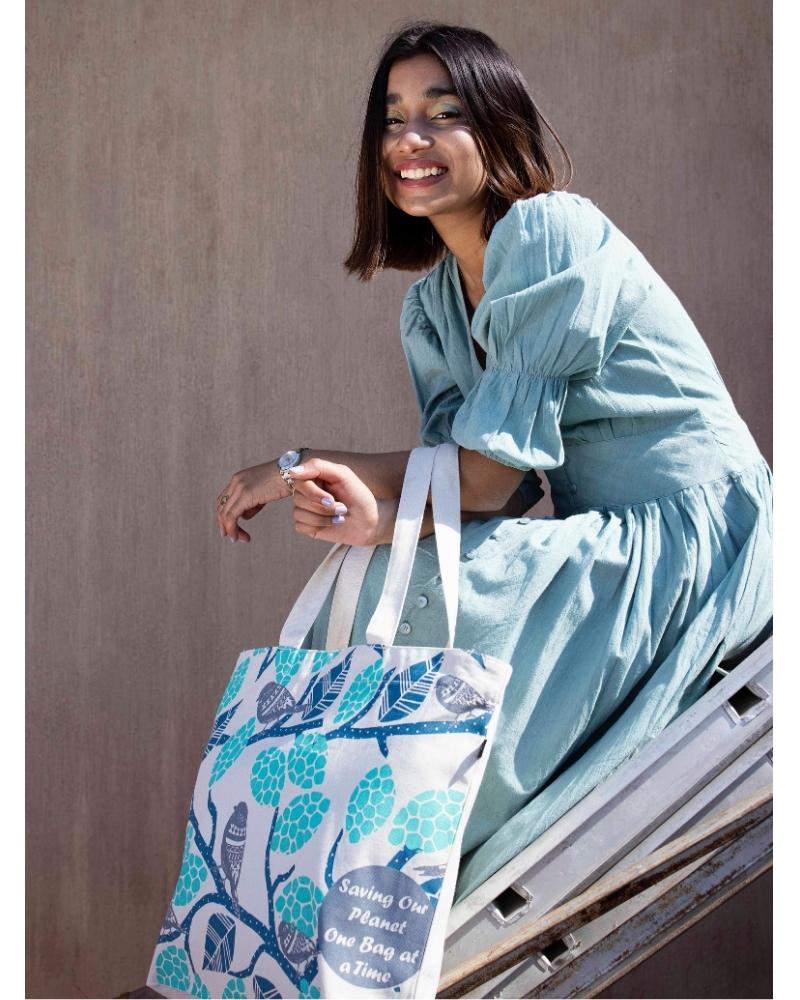 Large Zipper Tote Bags (Pack of 5) - Ecoright