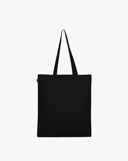 Plain Tote Bag Black (Pack of 8) - Ecoright
