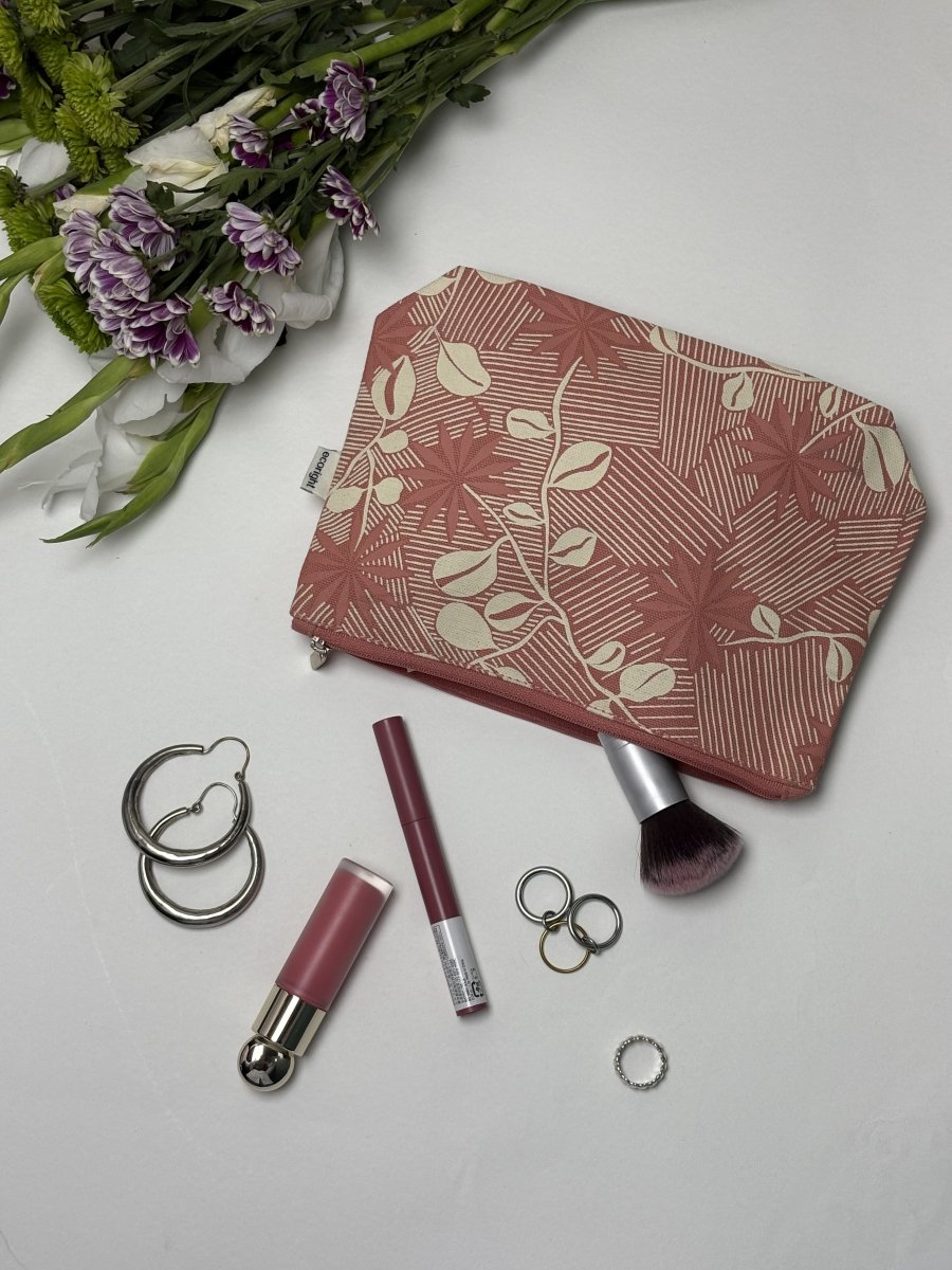 The Box Sling (Night Bloom) &amp; Cosmetic Pouch (Spring Rhapsody) - Ecoright