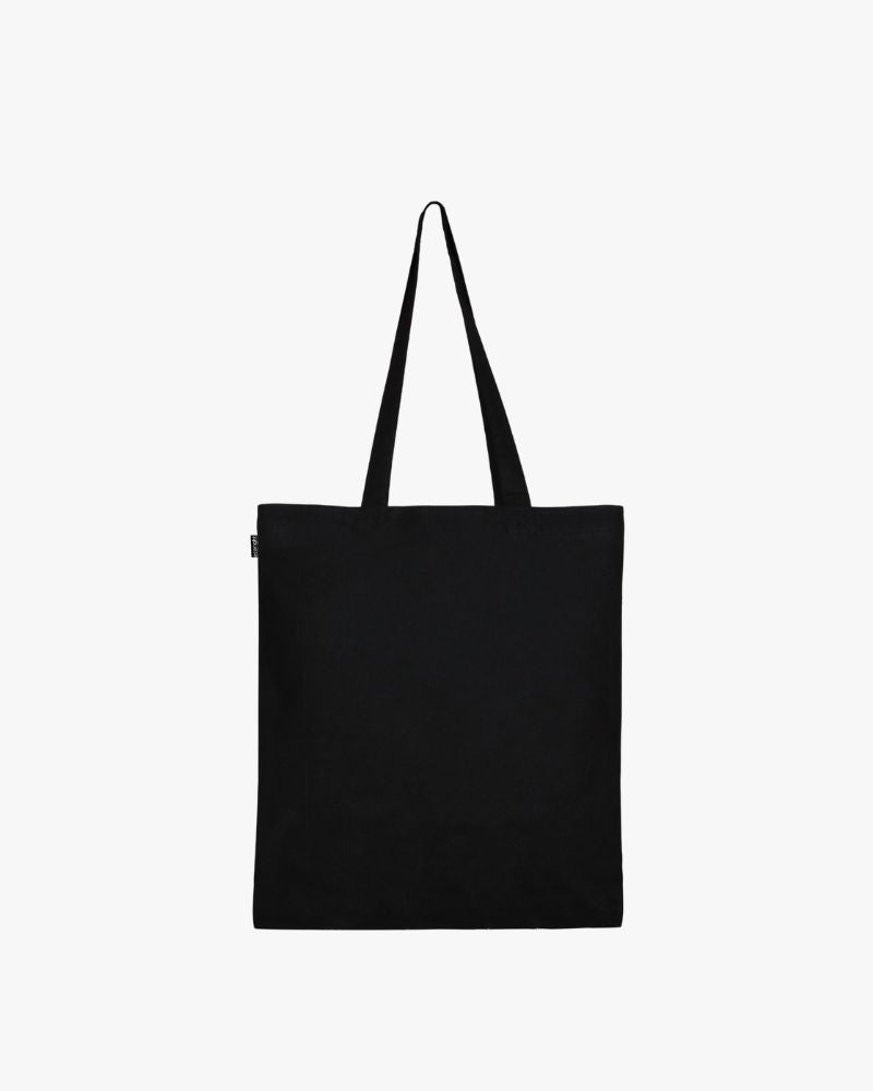 Plain Tote Bag Black (Pack of 20) - Ecoright